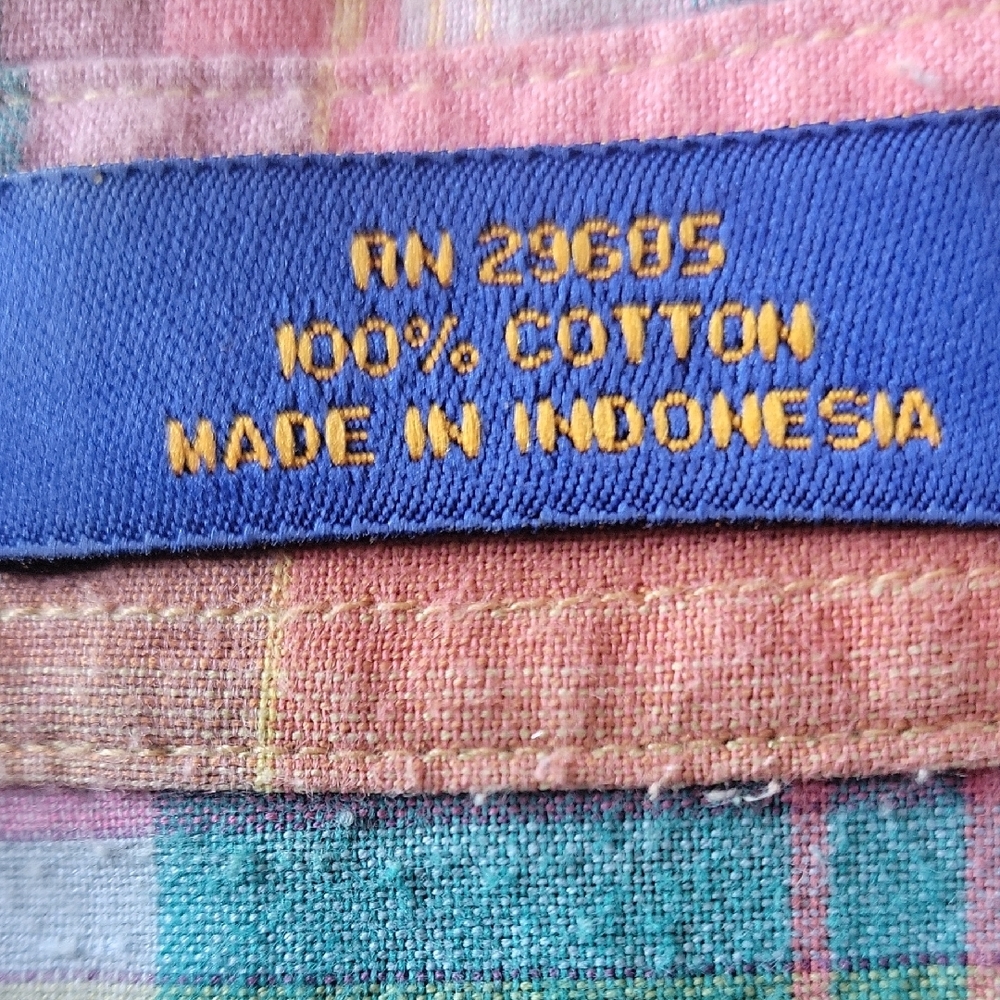 Two Pendleton Multicolor Plaid Button-Up Shirts S… - image 3